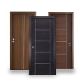 Porte de chambre à coucher de porte intérieure en bois massif de qualité supérieure